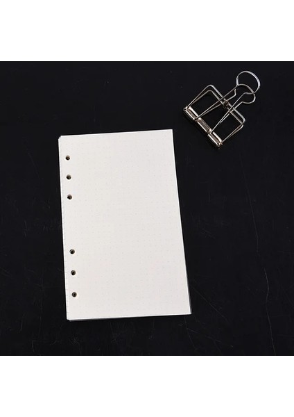 Noktası A7 45 Pcs Kawaii A5 A6 A7 Kraft Bağlayıcı Defter Kağıdı Dolum Spiral Bağlayıcı Dizini Iç Sayfalar Aylık Haftalık Günlük Planlayıcı Gündem (Yurt Dışından)