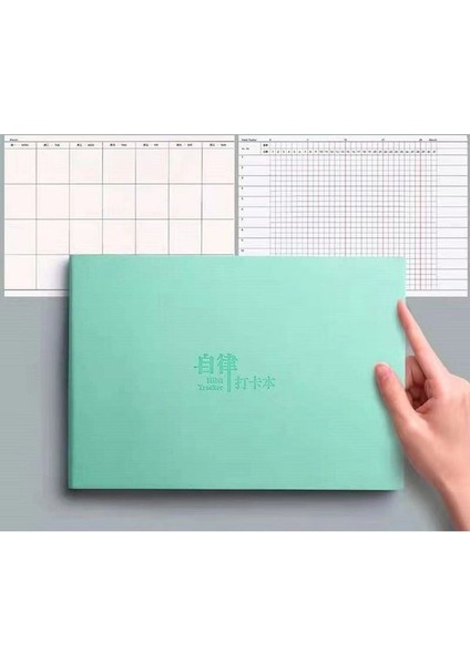 Green B5 Öz Disiplin Yapılacaklar Listesi Defter Görev Planı Iyi Program Not Çalışma Planı Kitap Gündem Alışkanlık Planlama Zihin Haritası (Yurt Dışından)