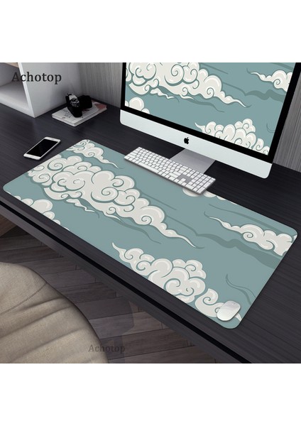 EP945987 (1) 400X900X2MM Büyük Tai Chi Balık Mousepad Gamer Xxl Oyun Mouse Pad Kauçuk Su Geçirmez Büyük Dizüstü Dizüstü Bilgisayar Masası Mat Oyun Nötr Fare Mat (Yurt Dışından)