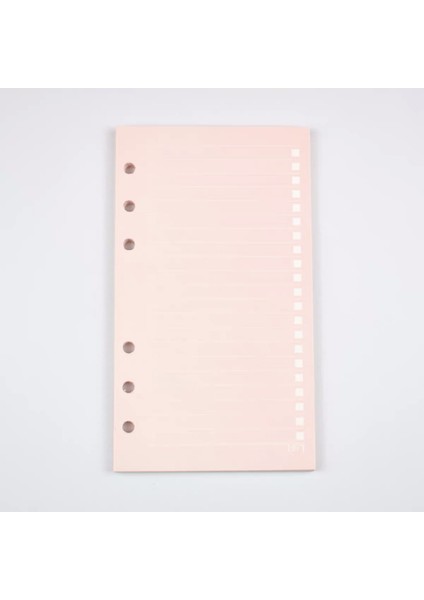 Yapılacaklar Listesi Pembe A5 A5 A6 40 Yaprak Gevşek Yaprak Renkli Pembe Mor Yeşil Defter Kağıdı Dolum Spiral Ciltleyici Dizin Sayfası Gündem Okul Kırtasiye (Yurt Dışından)