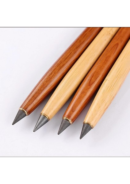 5 Adet Bambu 5 Adet Sonsuz Kalemler Mürekkepsiz Kalem Sonsuz Kalem Yeniden Kullanılabilir Kalem Sınırsız Kalem Kırtasiye Malzemeleri Yazma Için (Yurt Dışından) fırsatları