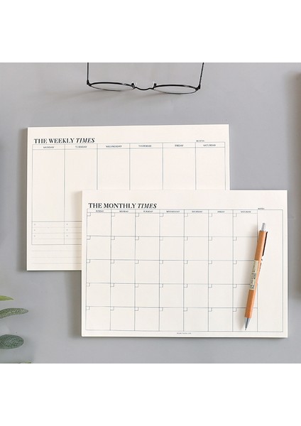 Aylık Plan 2022 Günlük Haftalık Aylık Planlayıcı Gündem Defter Notu Haftalık Hedefler Alışkanlık Programları Kırtasiye Ofis Öğrenci Okul Malzemeleri (Yurt Dışından) fiyatları