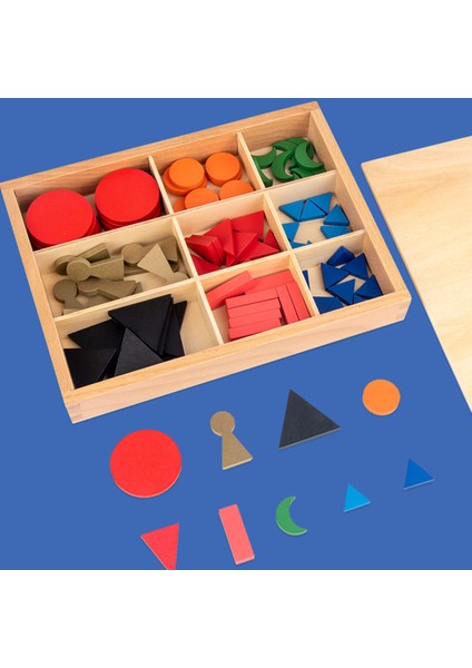 Çeşitli Renk Montessori Öğretim Yardımcıları Dilbilgisi Sembolü Bulmaca Bebek Hediyeleri Ahşap Bebek Sözdizimi Yapboz Renkli Erken Oyuncak (Yurt Dışından) modelleri