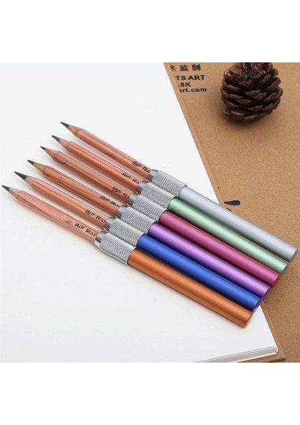 6 Adet 3/6 Adet Metal Kalem Genişletici Sağlam Kalemlik Uzatıcı Taşınabilir Kalem Uzatma Çubuğu Sanatsal Çizim (Rastgele Renk) (Yurt Dışından) modelleri