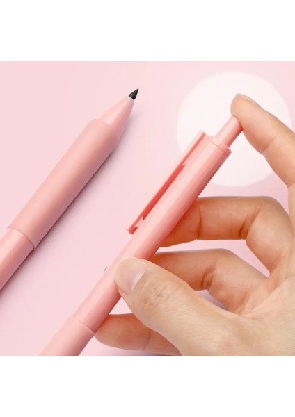 Pembe Şeker Renk Sınırsız Yazma Kalemler Kırtasiye Kalem Yenilik Hiçbir Mürekkep Kalem Sanat Kroki Sihirli Kalemler Öğrenci Okul Malzemeleri (Yurt Dışından) fırsatları