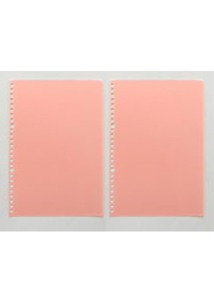 Kapak 2 Adet Pembe B5 A5 Gevşek Yaprak Defter Dolum Spiral Bağlayıcı Iç Sayfa Günlüğü Haftalık Aylık Planlayıcı Okul Cornell Çizgi Izgara Iç Kağıt (Yurt Dışından)