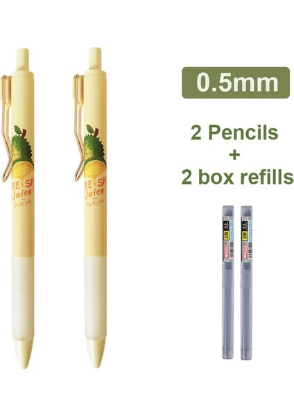 0.5mm Mg Durian Mekanik Kurşun Kalem 0.5mm/0.7mm Kurşun Profesyonel Otomatik Kalemler Öğrenci Çizim Okul Ofis Malzemeleri Için (Yurt Dışından)