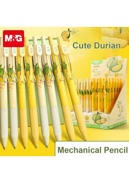0.5mm Mg Durian Mekanik Kurşun Kalem 0.5mm/0.7mm Kurşun Profesyonel Otomatik Kalemler Öğrenci Çizim Okul Ofis Malzemeleri Için (Yurt Dışından) modelleri
