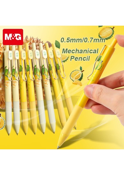 0.5mm Mg Durian Mekanik Kurşun Kalem 0.5mm/0.7mm Kurşun Profesyonel Otomatik Kalemler Öğrenci Çizim Okul Ofis Malzemeleri Için (Yurt Dışından) fırsatları
