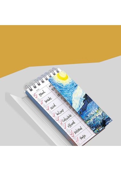 I Cep Dizüstü Ünlü Resim 80 Sayfa Taşınabilir Mini Spiral Defter Dilleri Öğrenme Kelime Kitabı Okul Kırtasiye Için (Yurt Dışından)