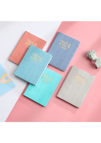 A6 Gündem 2024 Dizüstü Haftalık Planlayıcı Defterler Günlüğü Caderno Yapılacaklar Listesi Cep Not Defteri Diario Takvim Ofis Papelaria Not Defteri (Yurt Dışından) modelleri