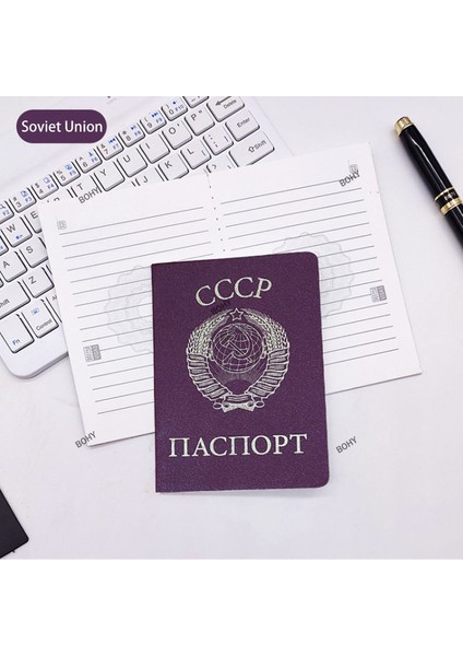 Sovyetler Birliği 9X12.5 32 Ülke Pasaportları Sahne Hattı Dizüstü Mini Cep Not Defteri Filme Simülasyon Yaratıcı Hediye 3 Al 1 Bedava (Yurt Dışından)
