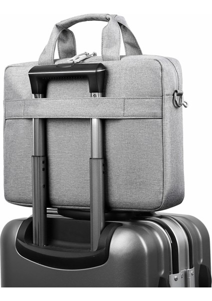 Gri 13.3 Inç 17 Inç Dizüstü Bilgisayar Kılıfı Erkek Evrak Çantası Erkek Bilgisayar Kasası Kadın Taşıma Çantaları A4 Belge Omuz Çantası 15'6 Dizüstü Bilgisayar Kapağı Bavul (Yurt Dışından) modelleri