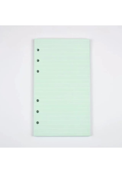 Çizgi Yeşil A5 A5 A6 40 Sayfa Gevşek Yaprak Renkli Pembe Mor Yeşil Defter Kağıdı Dolum Spiral Bağlayıcı Dizin Sayfa Gündemi Okul Kırtasiye (Yurt Dışından)