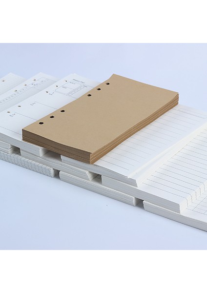 Noktası A5 Kawaii A5 A6 Kraft Bağlayıcı Defter Kağıdı Dolum Spiral Bağlayıcı Dizin Iç Sayfalar Aylık Haftalık Günlük Planlayıcı Gündem (Yurt Dışından) fiyatları