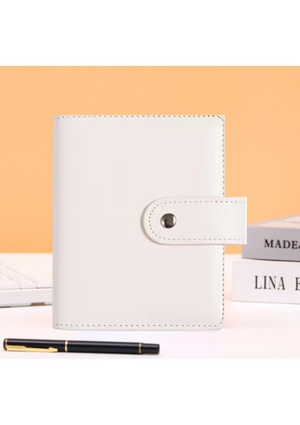 B 2 Etiketli Set A7 Hediyeler A7 Pu Deri Bütçe Bağlayıcı Dizüstü Nakit Zarflar Sistemi Seti, Para Bütçe Tasarrufu Fatura Organizatör Için Bağlayıcı Cepler ile (Yurt Dışından)