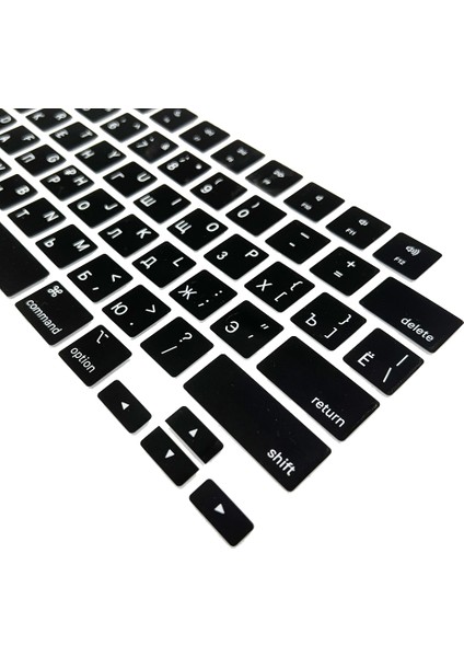 EU-A2442 A2485 It Yeni MacBook PRO14 16 2021M2 A2442A2485A2681A2779 Keybaord Cvoer Rusya Şili Kore Fransa Klavye Koruyucu Silikon Kılıf (Yurt Dışından) modelleri