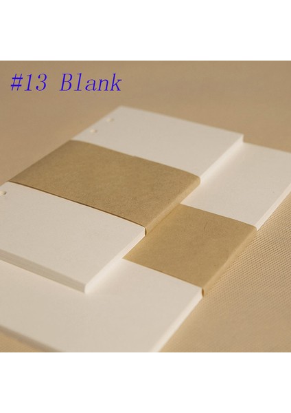 12 Boş A7 Aylık/haftalık/günlük Spiral A6 A5 A7 B5 A4 Halkalı Defter Günlük Kağıdı, Filofax Düzenleyici Dolgu (Yurt Dışından)