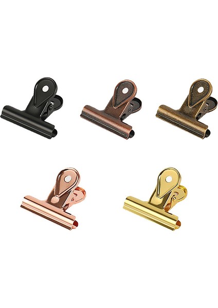 Kırmızı Bakır 65MM 10 Adet 10 Adet Metal Klipler Bağlama Klipleri Ataşlar Uzun Kuyruk Klip Depolama Bilet Klip Ofis Dekoratif Malzemeleri Okul Kırtasiye (Yurt Dışından) fırsatları