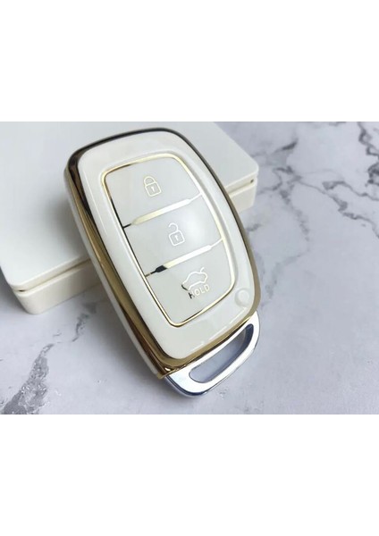 Hyundai Elantra IX35 Tucson I10 I20 I30 I40 IX35 Lüx Anahtar Koruma Kılıfı