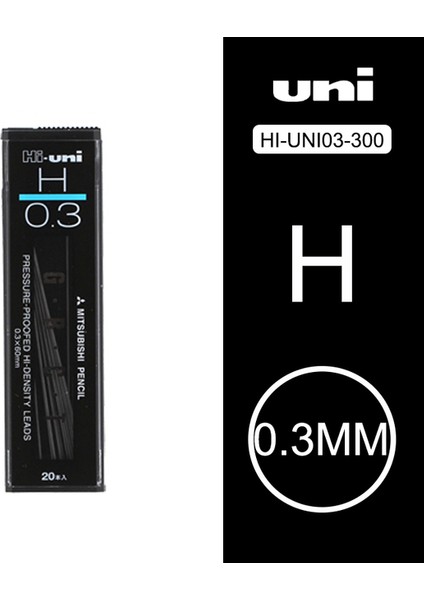 0.3 H 1 Adet Unı HI-UNI05 Otomatik Kurşun Kalem Hı-Unı Serisi Kurşun Kurşun Kalem Kurşun Pürüzsüzdür ve Kırılması Kolay Değil Öğrenci Kırtasiye (Yurt Dışından)