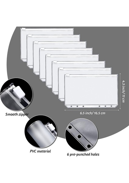 Siyah A6 A6 Bütçe Bağlayıcı Kitleri Dizüstü Dıy Günlüğü Planlayıcısı Organizatör 8 Adet Cepler Okul Tedarikçisi 2 Adet Fransız Alfabesi Çıkartmalar (Yurt Dışından)
