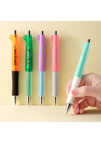 A2 1 Adet Pılot Dr. Grip Mekanik Kurşun Kalem 30. Yıldönümü HDGL-80R50R Değiştirilebilir Kurşun 0.5 Kırılması Zor Çekirdek Japon Kırtasiye (Yurt Dışından) modelleri