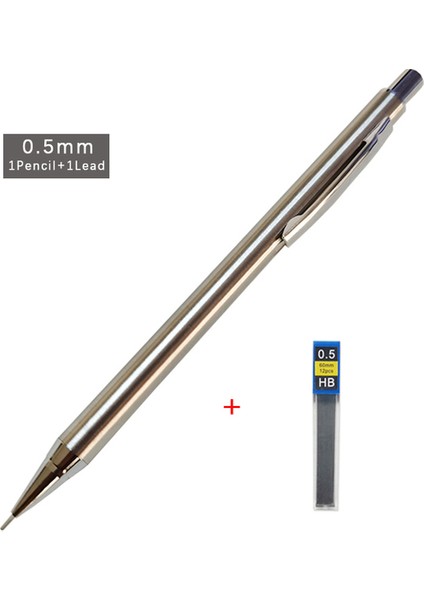 0.5 Kalem ve Kurşun Yaratıcı Metal Mekanik Kurşunkalemler Basit Öğrenciler Yazma Kroki Boyama Kalemler 0.3/0.5/0.7/0.9/2.0mm Kurşun Yazma Malzemeleri (Yurt Dışından)