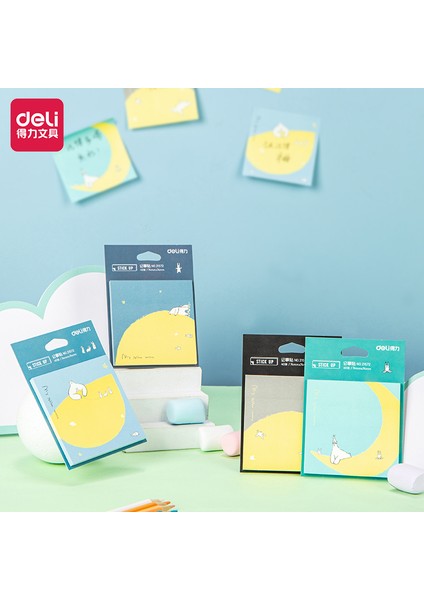 2 Adet Deli 2 Adet 40 Sayfa Sevimli Yapışkan Not Defteri Kawaii Kendinden Yapışkanlı Bloknot Not Defteri Okul Öğrenci Malzemeleri Ofis Malzemeleri Kırtasiye (Yurt Dışından)