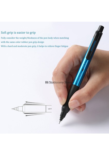 0.3mm Siyah Japonya Unikuru Toga Mekanik Kurşun Kalem Siyah Teknoloji Kurşun Çekirdek Kendiliğinden Dönen M3/5-Ks Yükseltilmiş Sürüm 0.3mm/0.5mm Kırtasiye (Yurt Dışından) indirimleri