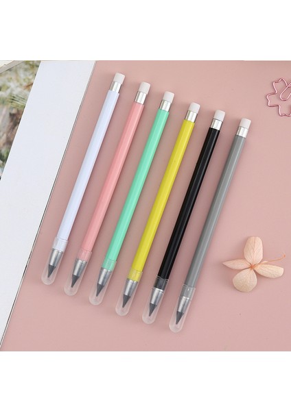 Pembe Yeni Mürekkepsiz Ebedi Kalem Sınırsız Yazma Hiçbir Mürekkep Hb Kalem Kroki Boyama Aracı Okul Ofis Malzemeleri Çocuk Için Hediye Kırtasiye (Yurt Dışından) fırsatları