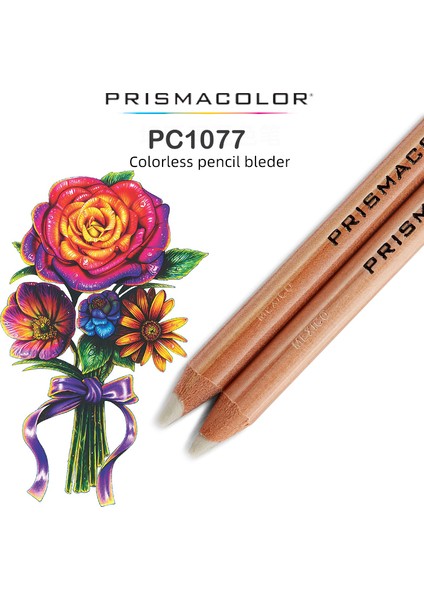 2pc 935 2pcs Prismacolor Premier Renksiz Blender Kalem PC1077 Renkli Kurşun Kalem Sanat Eserlerinin Kenarlarını Karıştırmak ve Yumuşatmak Için Mükemmel (Yurt Dışından) fırsatları