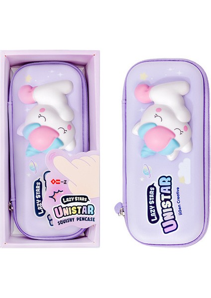07 Kawaii Anime Karikatür Tembel Hayvanlar Squishy Büyük Kapasiteli Kalem Kutusu Sevimli Kore Kırtasiye Organizatör Kılıfı Okul Hediye (Yurt Dışından)