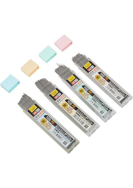 0.5mm 100 Adet/kutu Grafit Kurşun 2b Mekanik Kurşun Kalem Dolum Plastik Otomatik Kurşun Kalem Kurşun (Yurt Dışından)