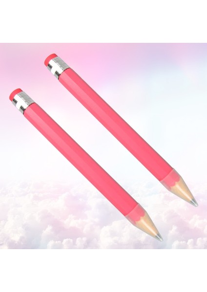 Turuncu 2 Adet 35 cm Ahşap Büyük Çizim Yazma Boyama Işareti Kırtasiye Sahne (Rastgele Pembe Renk Sistemi) (Yurt Dışından)