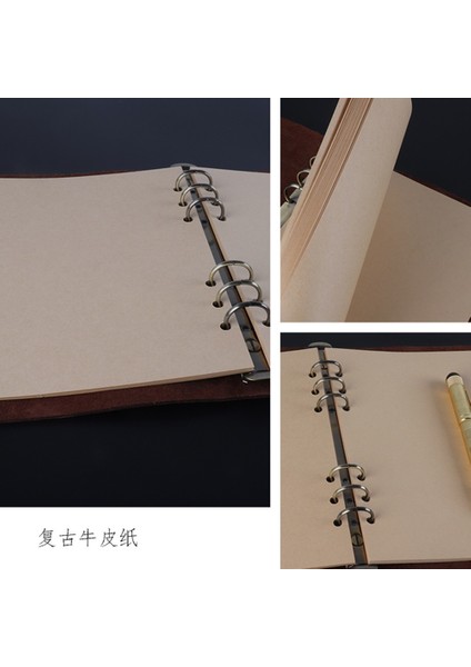 A7 Çizgili Yüksek Kaliteli Telli Defter A7 Insert Yedekler 6 Delik Gevşek Yaprak Spiral Günlüğü Planlayıcısı Iç Çekirdek 100G Kağıt (Yurt Dışından)