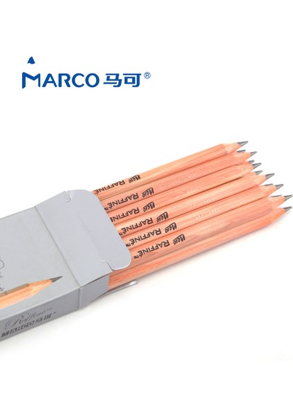 2b Marco Kroki Ahşap Kalemler 3h/2h/h/b/2b/3b/4b/5b/6b/7b/8b/9b Kalem Profesyonel Sanat Boyama Kalem Okul Ofis Malzemeleri (Yurt Dışından)