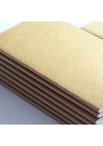 Günlük Cep Standart/cep Kraft Kağıt Defter Boş Not Defteri Günlük Dergisi Gezgin Not Defteri Dolum Planlayıcısı Organizatör Dolgu Kağıdı (Yurt Dışından) fırsatları
