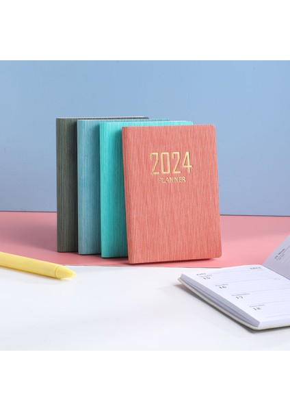 A7 Gündem 2024 Dizüstü Haftalık Planlayıcı Defterler Günlüğü Caderno Yapılacaklar Listesi Cep Not Defteri Diario Takvim Ofis Papelaria Not Defteri (Yurt Dışından) fırsatları