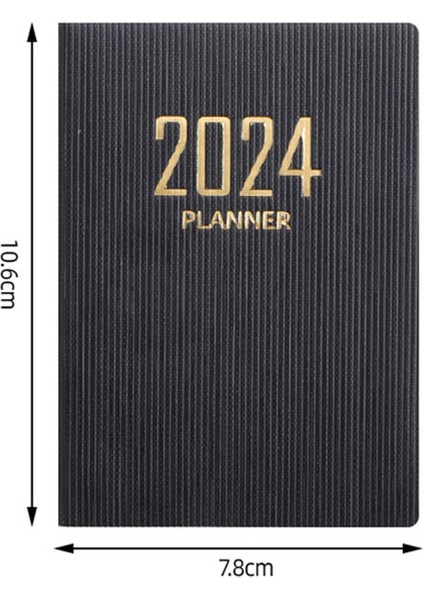 A7 Gündem 2024 Dizüstü Haftalık Planlayıcı Defterler Günlüğü Caderno Yapılacaklar Listesi Cep Not Defteri Diario Takvim Ofis Papelaria Not Defteri (Yurt Dışından) indirimleri