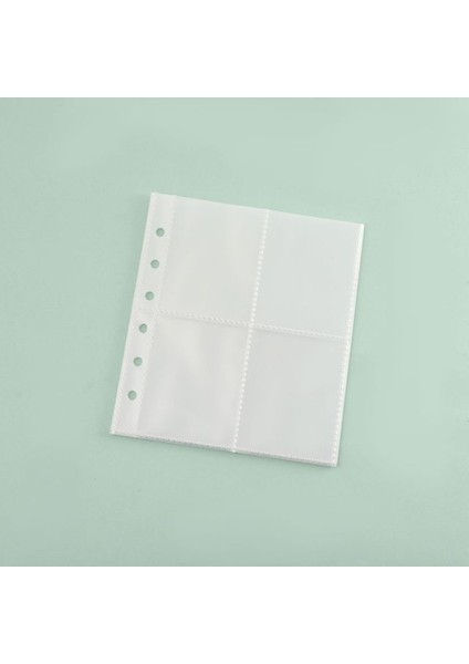 A7 Genişletmek 4 Izgara A5 A6 A7 10 Adet Şeffaf Dosya Tutucu Dizüstü 6 Delik Gevşek Yaprak Dıy Belge Çantası Bağlayıcı Halkaları Pvc Depolama Bağlama Klasörü (Yurt Dışından)