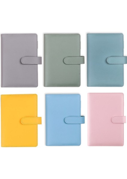 Purplegrid A6 Yenı Acıbadem Kurabiyesi Renk A6/a5 Pu Deri Dıy Bağlayıcı Defter Kapağı Günlüğü Gündem Planlayıcısı Kağıt Kapak Okul Kırtasiye (Yurt Dışından) fiyatları