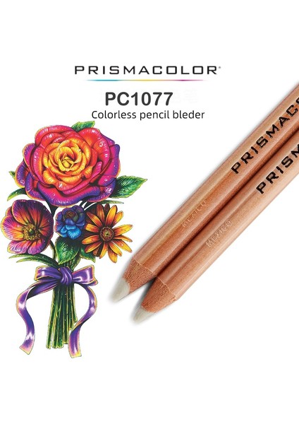 2pc 935 2pcs Prismacolor Premier Renksiz Blender Kalem PC1077 Renkli Kurşun Kalem Sanat Eserlerinin Kenarlarını Karıştırmak ve Yumuşatmak Için Mükemmel (Yurt Dışından) fırsatları