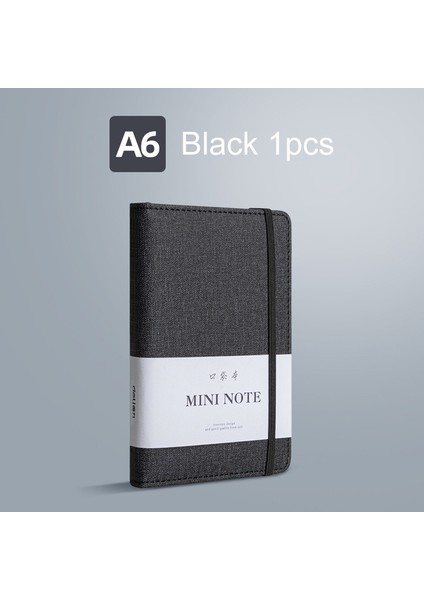 A6 Black Deli Mini Moboteek A7 A6 Cep Planlayıcısı Haftalık Not Defteri Dergisi Gündem 2022 Için 96 Sayfa Bloknotlar Kırtasiye Okul Offıc Supplı (Yurt Dışından)