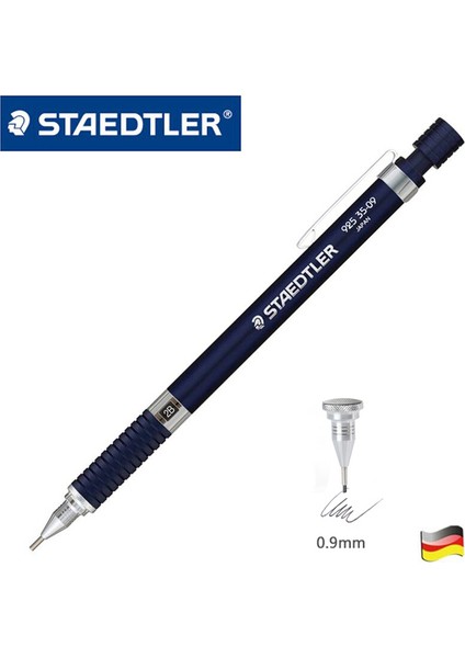 Mavi 0.9mm Staedtler Metal Çubuk Mekanik Kurşun Kalem 925 25/35 0.3/0.5/0.7/0.9/2.0mm, Kroki Çizim Çizim Kalemi (Yurt Dışından)