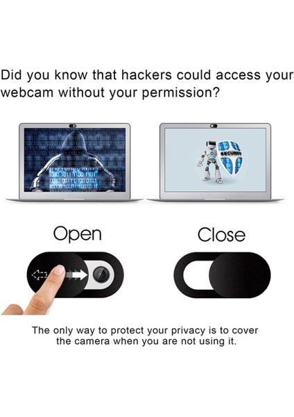 3 Siyah ve 3 Beyaz Web Kamerası Kapağı, Plastik Taşınabilir Gizlilik Etiketi Ultra-Ince Koruyucu Kaydırıcı Evrensel Macbook Dizüstü Dizüstü Bilgisayar Telefonu Için (Yurt Dışından) fırsatları