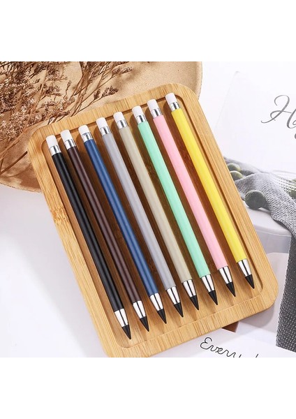 Gri Yeni Hb Kalem Mürekkepsiz Infinity Kalem Sınırsız Yazma Hiçbir Mürekkep Boyama Kroki Aracı Okul Ofis Malzemeleri Çocuk Için Hediye Kırtasiye (Yurt Dışından) fırsatları