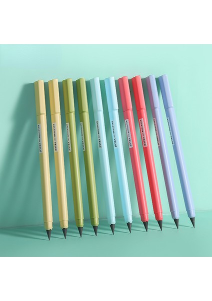Red-5pcs 5 Adet Yeni Mürekkepsiz Hiçbir Mürekkep Hb Ebedi Kalem Kroki Boyama Okul Ofis Malzemeleri Çocuk Için Hediye Kırtasiye Kalem Sınırsız Yazma (Yurt Dışından)