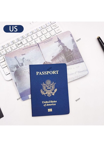 Abd Renkli 9X12.5 32 Ülke Pasaportlar Sahne Hattı Dizüstü Mini Cep Not Defteri Filme Simülasyon Yaratıcı Hediye 3 Al 1 Bedava (Yurt Dışından)