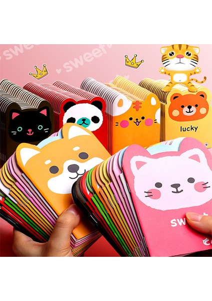 Rastgele 20 Kitap Diğer 20 Adet Karikatür Sevimli Küçük Kitap Mini Cep Dizüstü Taşınabilir Günlüğü Not Çocuk Küçük Ödül Kitapçığı (Yurt Dışından) modelleri